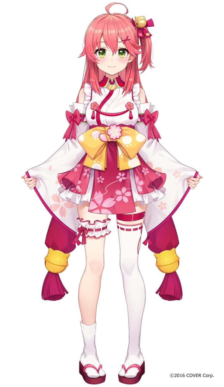 sakura miko (hololive) drawn by amagai_tarou and so_jima
