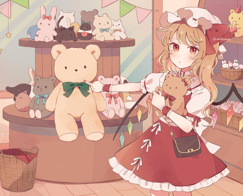 flandre scarlet, kaenbyou rin, reiuji utsuho, and mystia lorelei (touhou) drawn by mozukuzu_(manukedori)