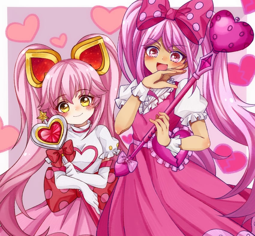 sweetheart and ririka (omori and 1 more) drawn by linglanjunying