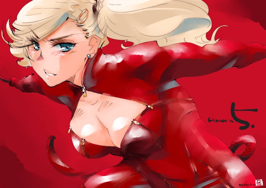 takamaki anne (persona and 1 more) drawn by mike156