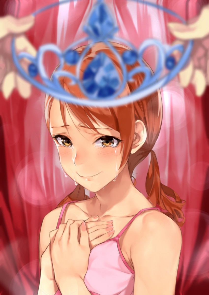 hojo karen (idolmaster and 1 more) drawn by geregere_(lantern)