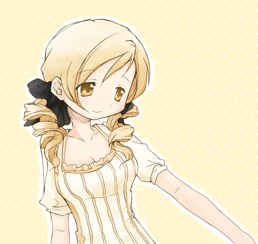 tomoe mami (mahou shoujo madoka magica) drawn by aoki_ume
