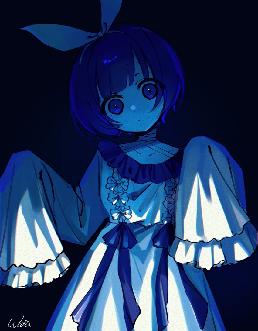 unnamed girl (indie utaite and 1 more) drawn by w_(02won_won20)