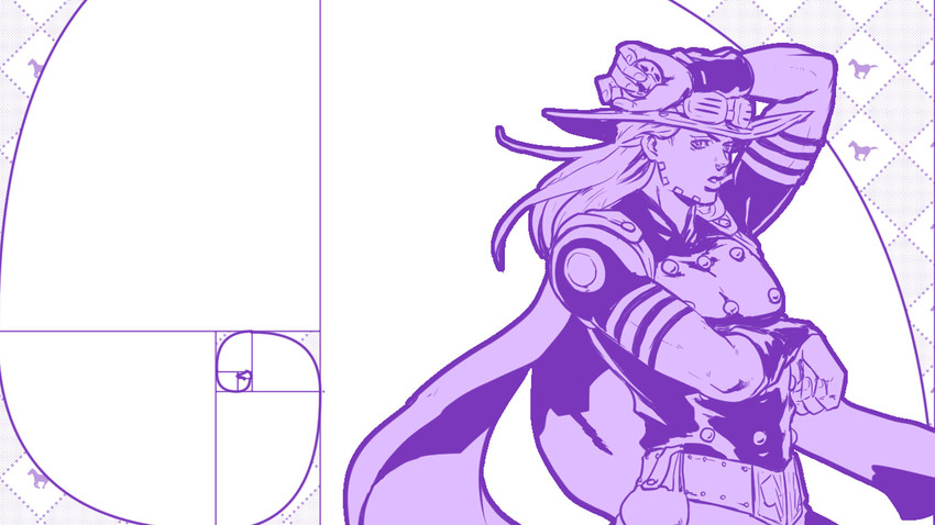 gyro zeppeli and valkyrie (jojo no kimyou na bouken and 1 more) drawn by ryugue