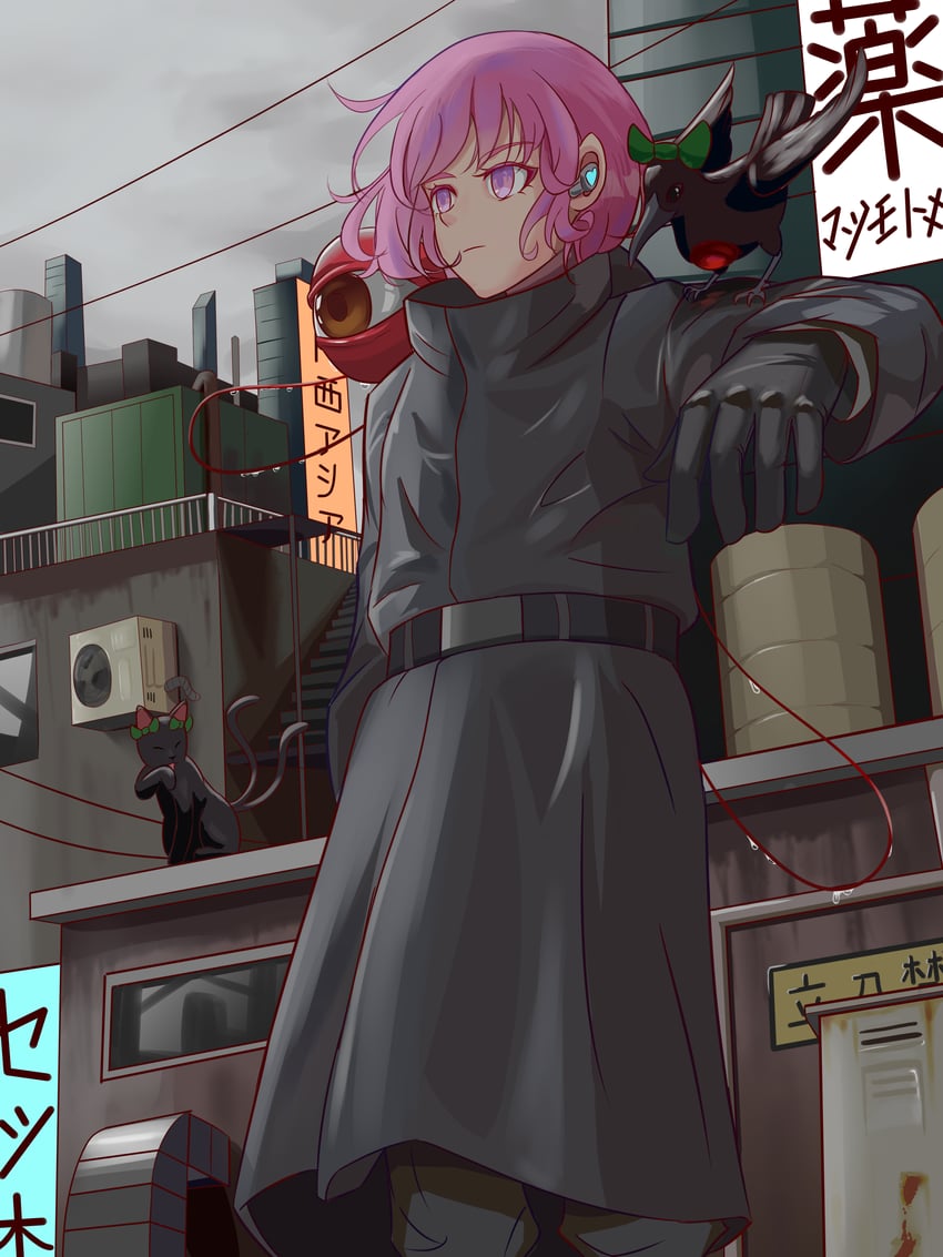 komeiji satori, kaenbyou rin, and reiuji utsuho (touhou) drawn by fang_wenshan