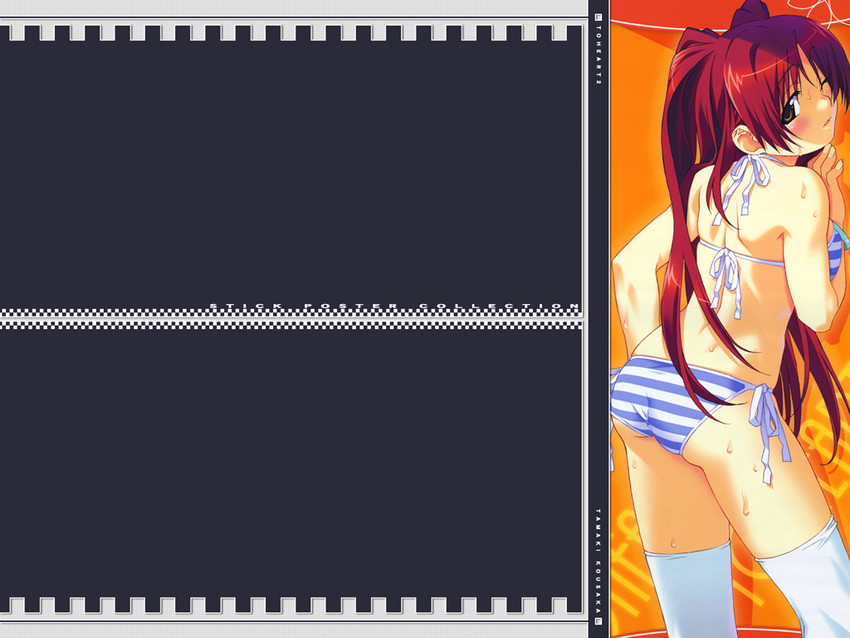 kousaka tamaki (to heart and 1 more) drawn by watanabe_akio
