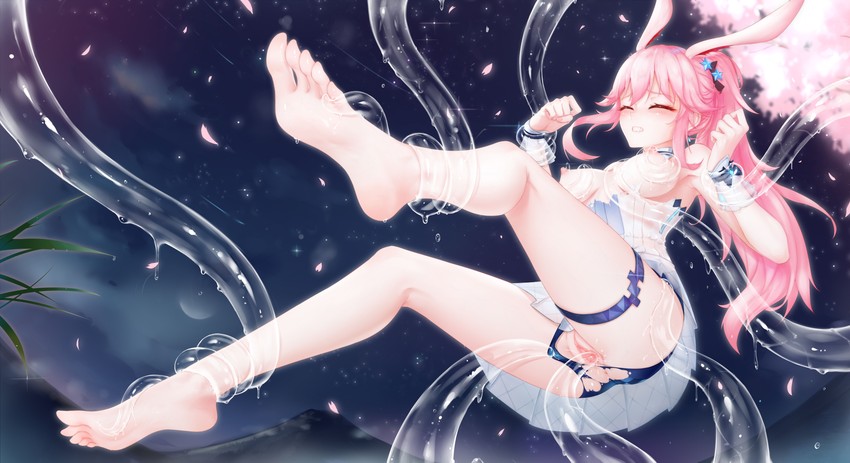 yae sakura (honkai and 1 more) drawn by evanyi