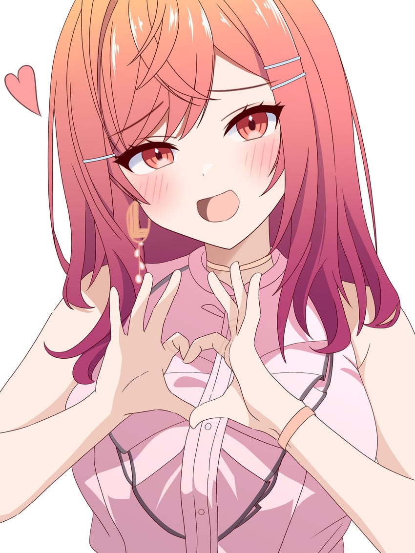 ichijou ririka (hololive and 1 more) drawn by kuchitani