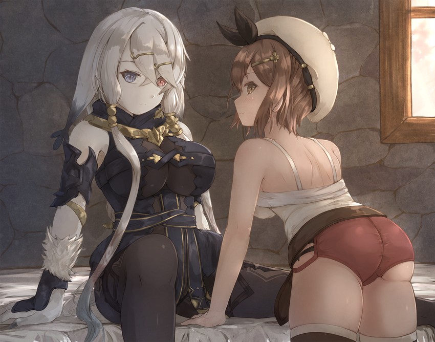 reisalin stout and lila decyrus (atelier and 2 more) drawn by hikari_niji