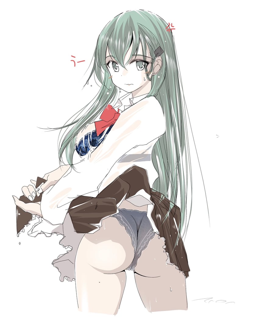 suzuya and suzuya kai ni (kantai collection) drawn by tada_(tactical_tada)