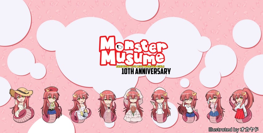 miia (monster musume no iru nichijou) drawn by okayado