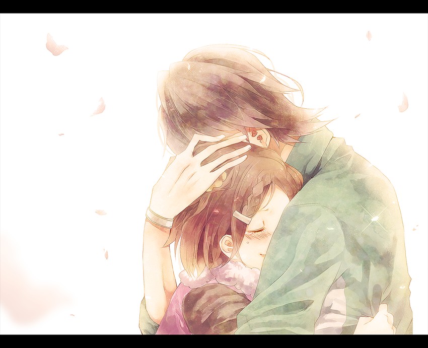 kaburagi t. kotetsu and kaburagi kaede (tiger & bunny) drawn by ragi_(pluie)