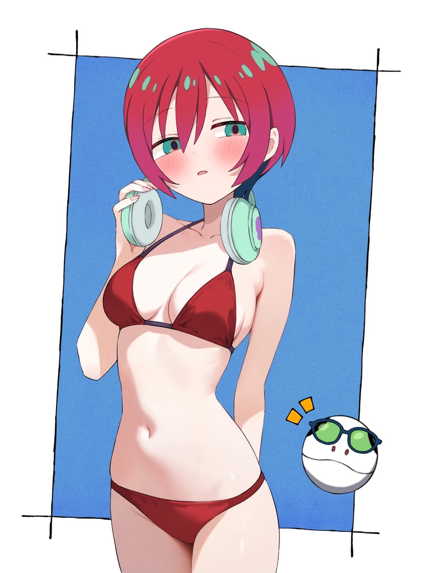amate yuzuriha and haro (gundam and 1 more) drawn by sabi1234