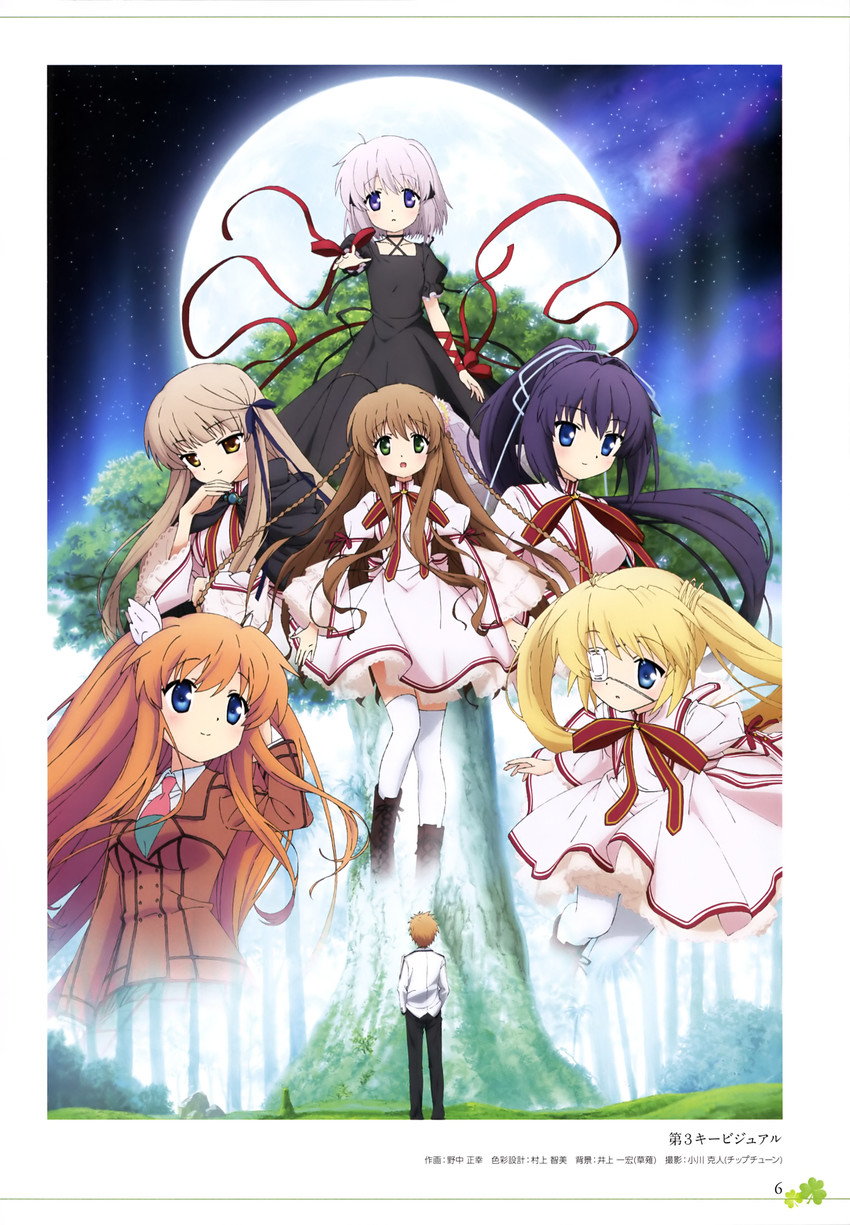 kanbe kotori, nakatsu shizuru, senri akane, tennouji kotarou, konohana lucia, and 2 more (rewrite) drawn by nonaka_masayuki