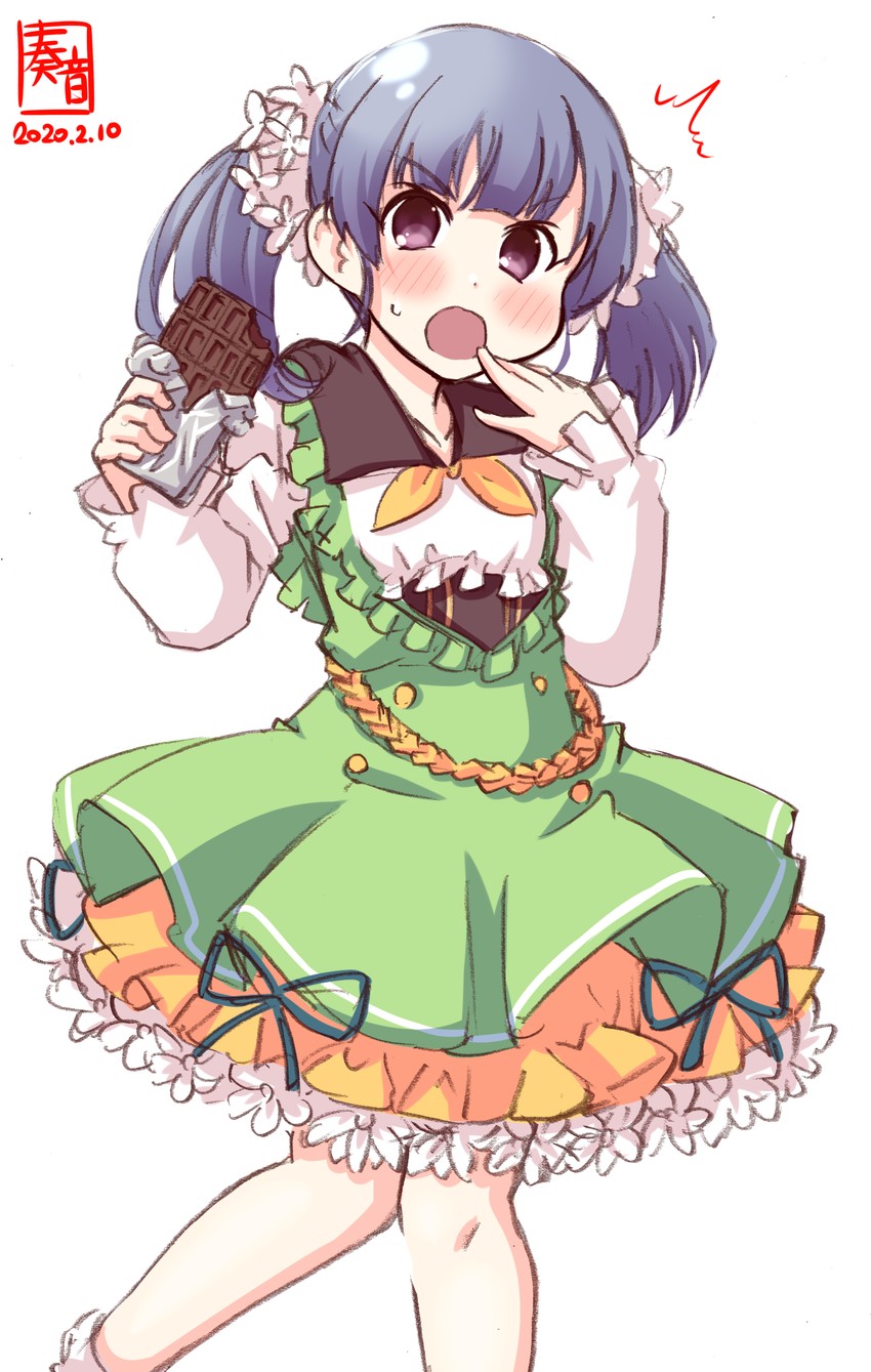 ooshio and kodemari (kantai collection and 1 more) drawn by kanon_(kurogane_knights)
