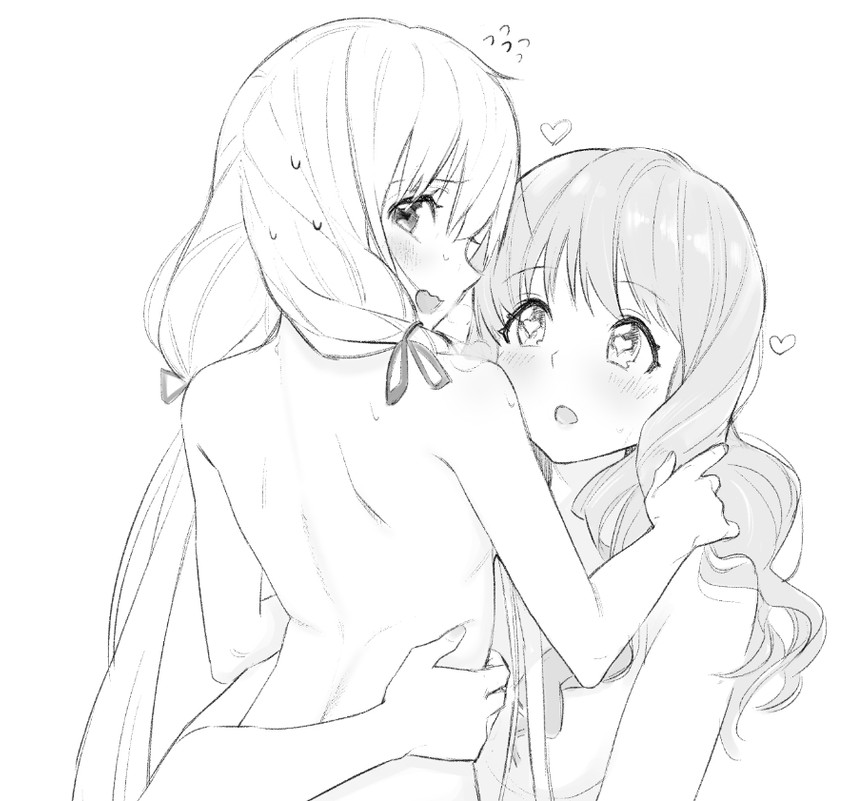 futaba anzu and moroboshi kirari (idolmaster and 1 more) drawn by fpanda