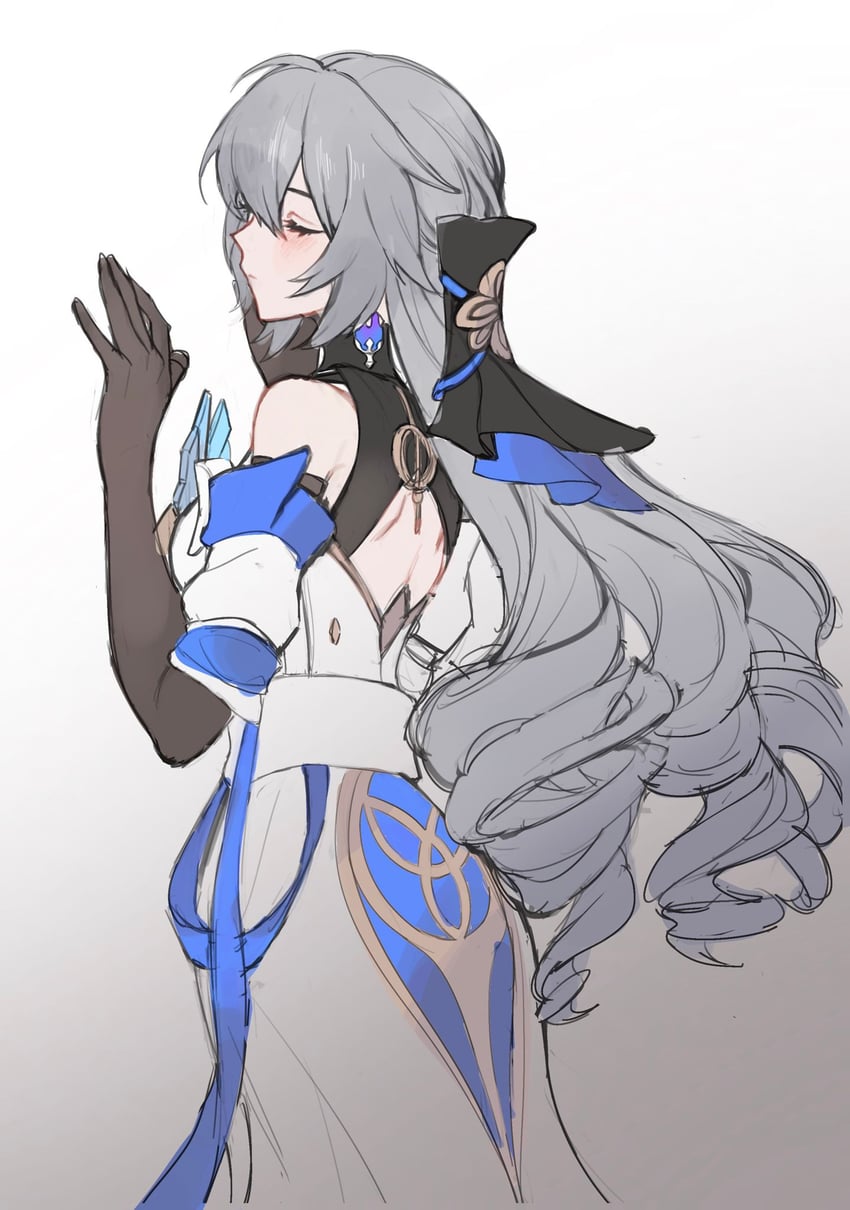 bronya rand (honkai and 1 more) drawn by mie_xing