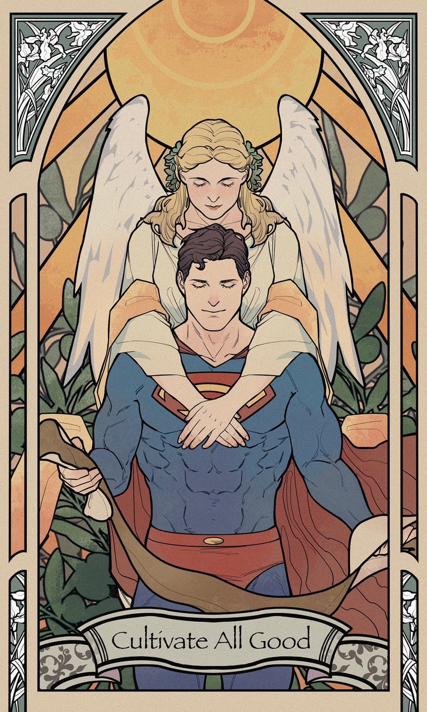 superman and clark kent (dc comics and 1 more) drawn by frieda_li