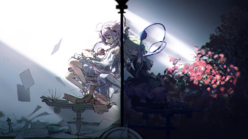 komeiji koishi and komeiji satori (touhou) drawn by t0nys