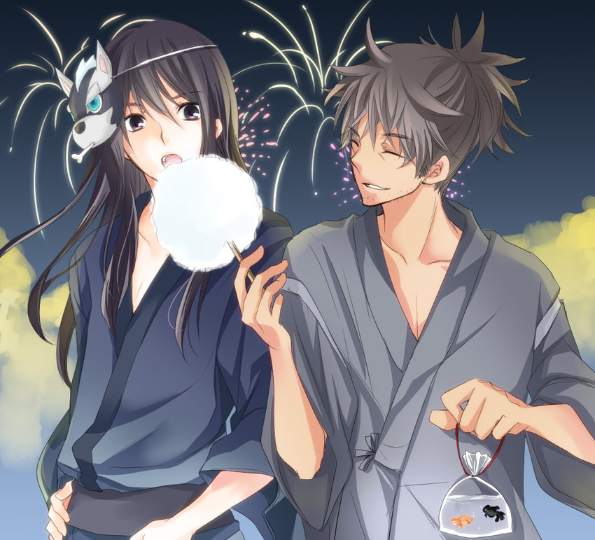 yuri lowell, raven, and repede (tales of and 1 more) drawn by shuri_(9818)