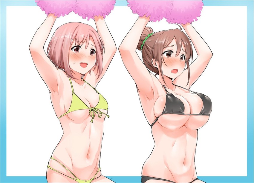 koharu yoshino and shinomiya shiori (amagi brilliant park and 1 more) drawn by zanzi