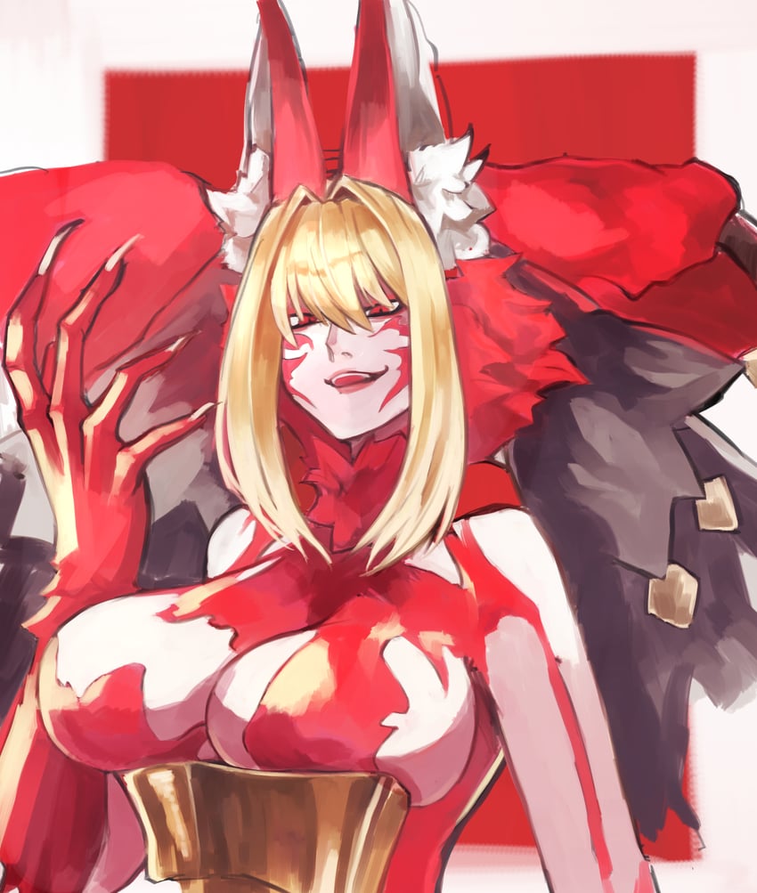 nero claudius and queen draco (fate and 1 more) drawn by gumi_(the_eye_of_darkness)