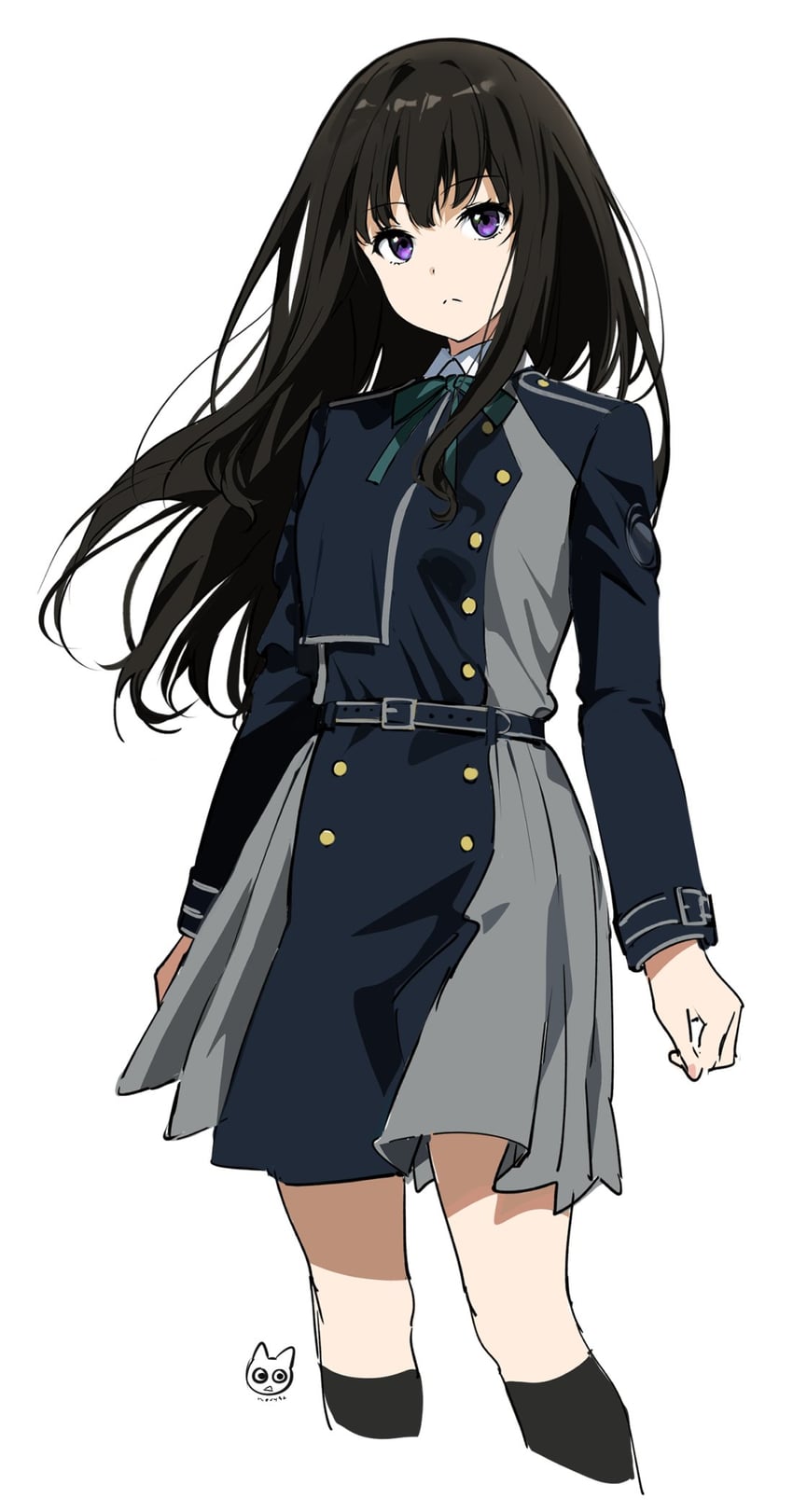 inoue takina (lycoris recoil) drawn by mery_(yangmalgage)