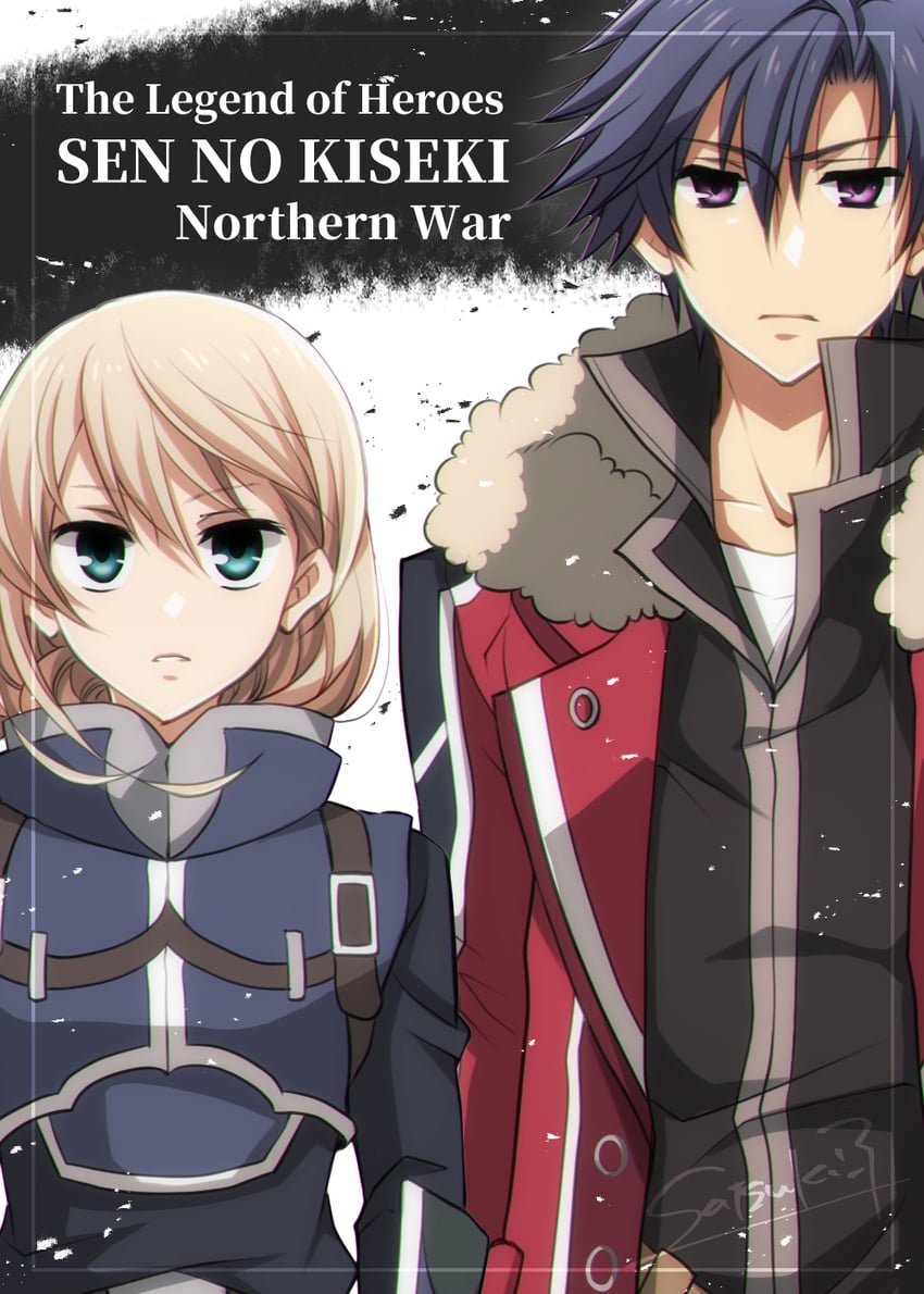 rean schwarzer and lavian windslet (eiyuu densetsu and 3 more) drawn by satsuki_(chaosmode)