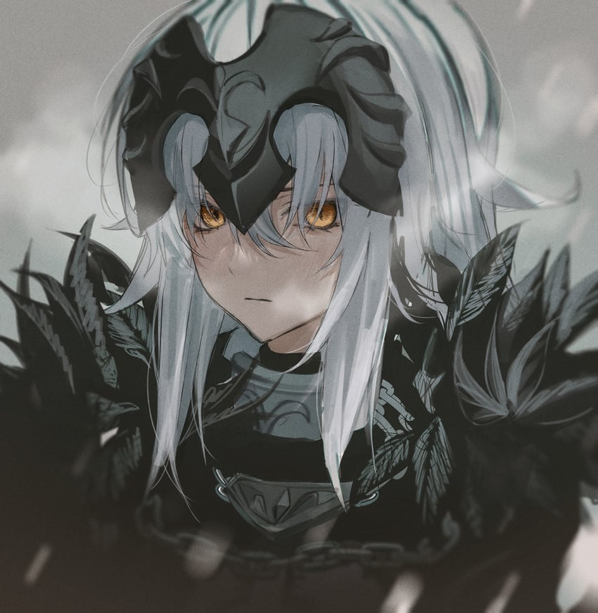 jeanne d'arc alter (fate and 1 more) drawn by kangshi