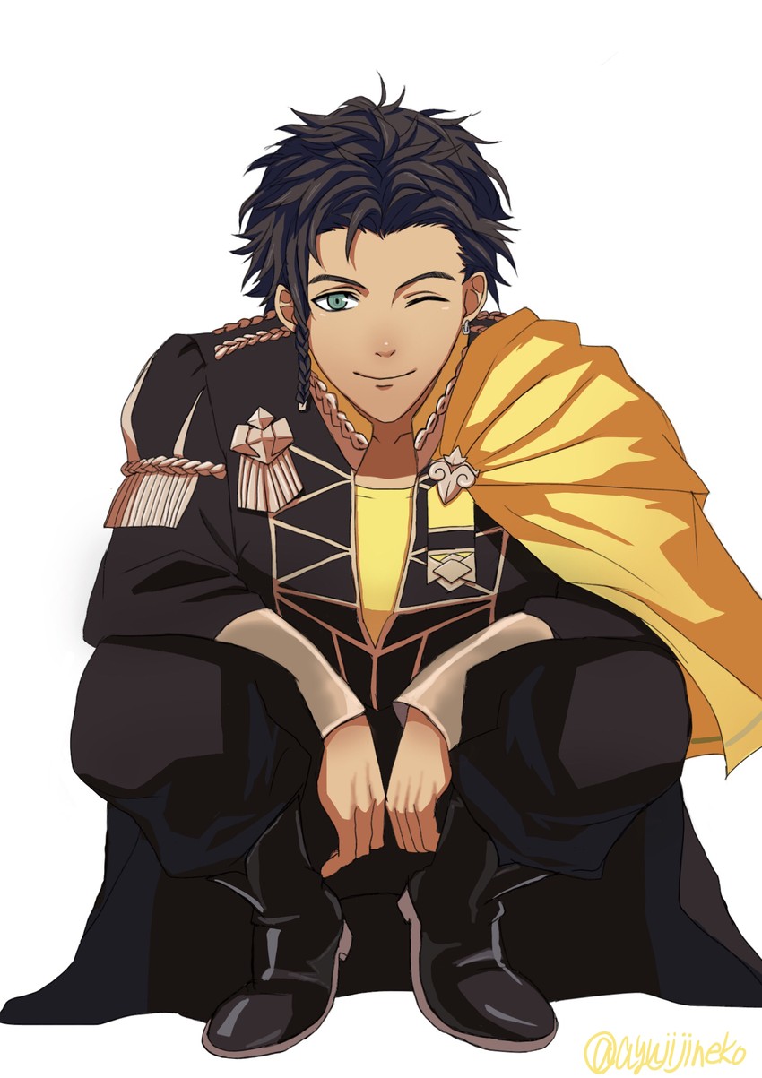 claude von riegan (fire emblem and 1 more) drawn by ayujiji