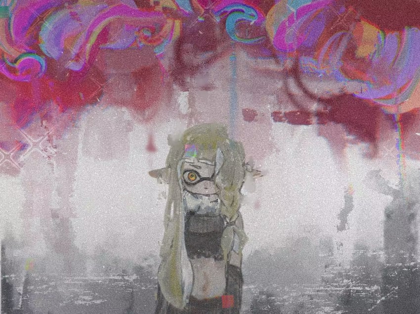inkling player character, inkling girl, and agent 3 (splatoon and 1 more) drawn by gucandiyi52092