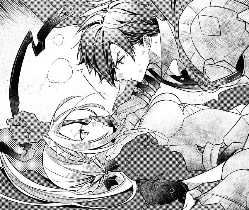 edelgard von hresvelg and male shez (fire emblem and 2 more) drawn by illust_mi