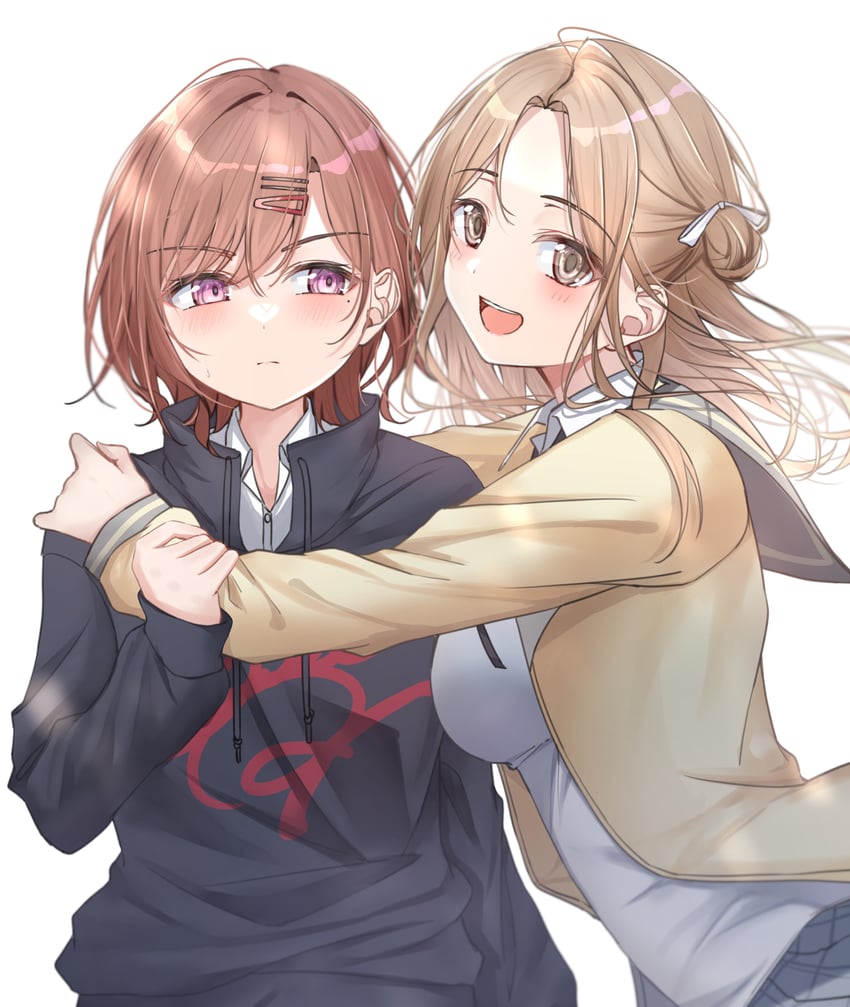 higuchi madoka and ichikawa hinana (idolmaster and 1 more) drawn by kunimine_yuzuki