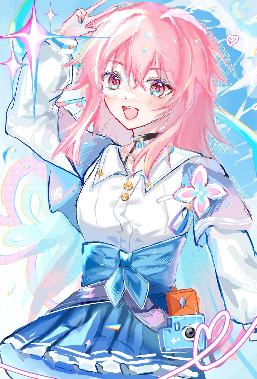 march 7th (honkai and 1 more) drawn by chaolanbaichuan
