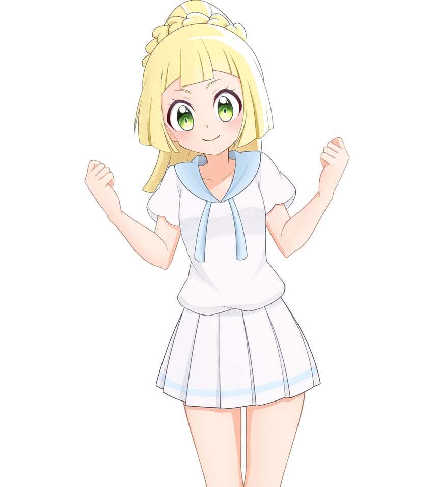 lillie (pokemon and 1 more) drawn by kouzuki_(reshika213)