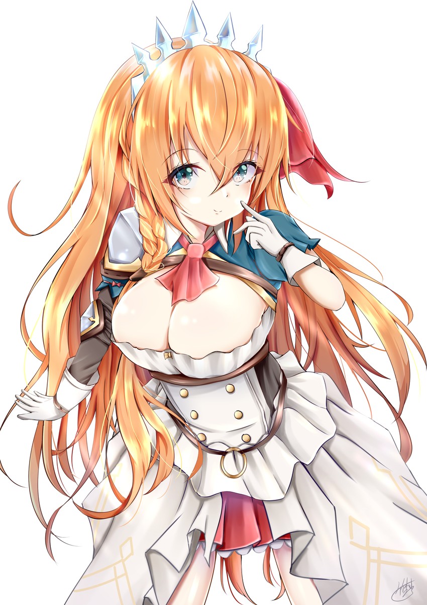 pecorine (princess connect!) drawn by takemura_kou