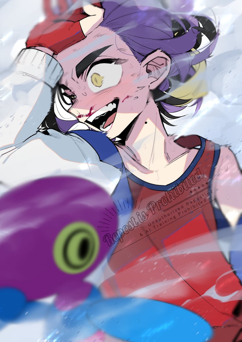 kieran and porygon-z (pokemon and 1 more) drawn by hei_tai_(kyaputen1)