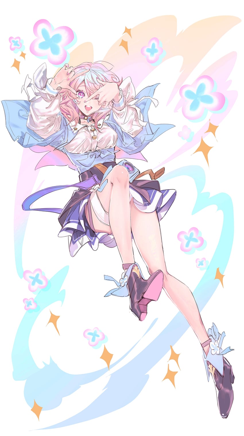 march 7th (honkai and 1 more) drawn by weibo_1750185393