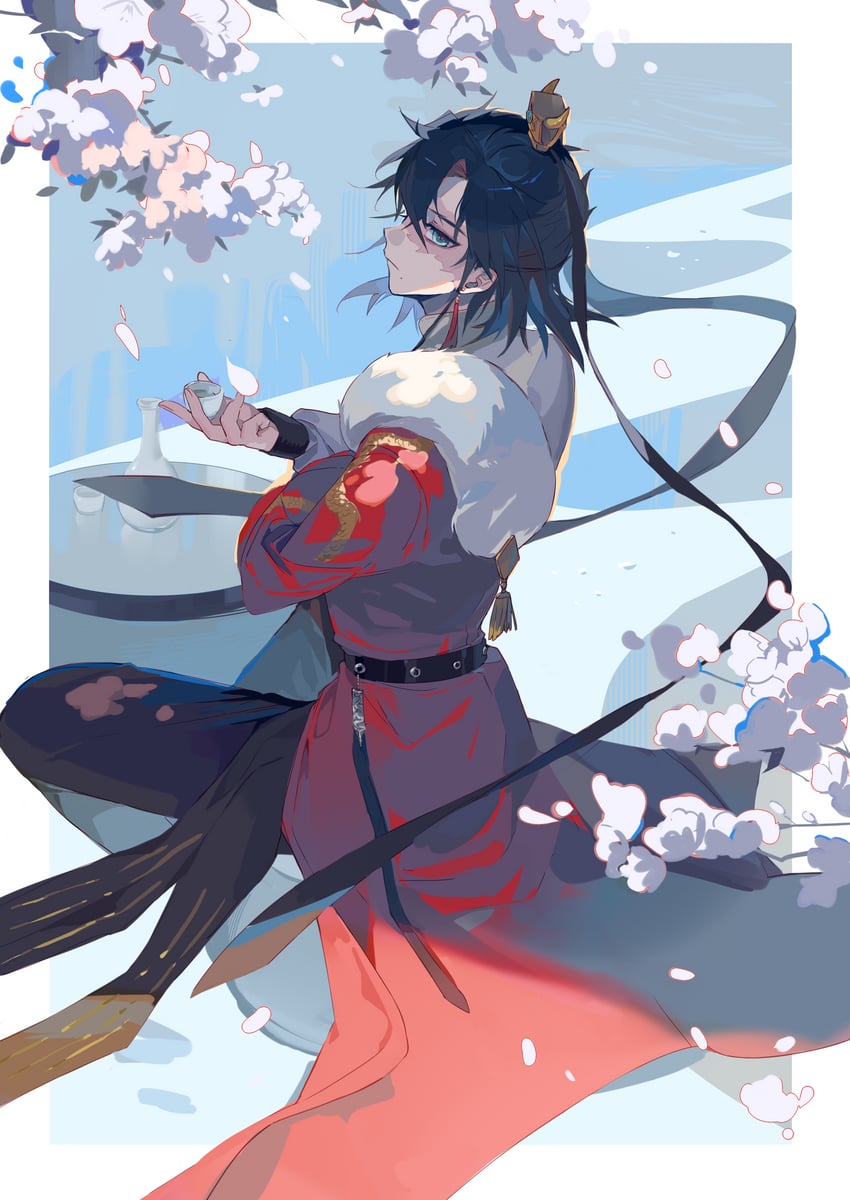 ren hakuryuu (magi the labyrinth of magic) drawn by meng_ziya