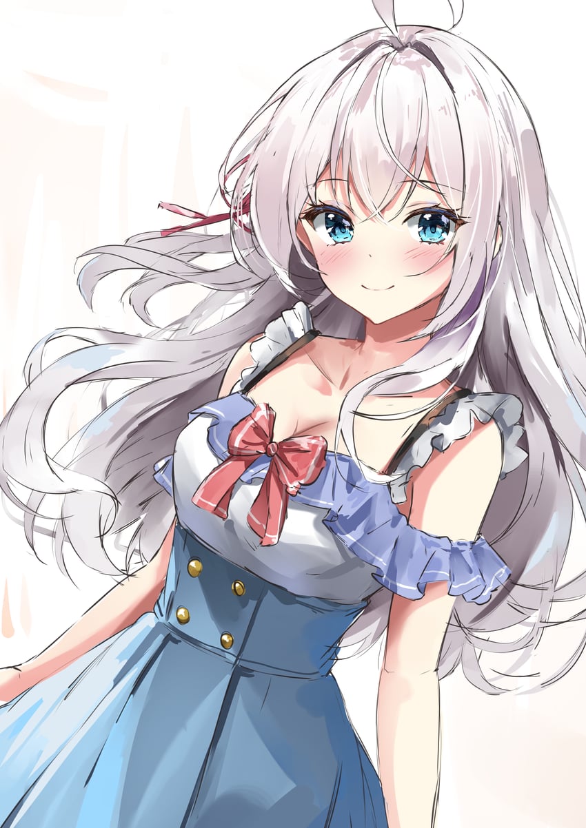 alisa mikhailovna kujou (tokidoki bosotto roshia-go de dereru tonari no alya-san) drawn by aizawa_(aizawatsu)