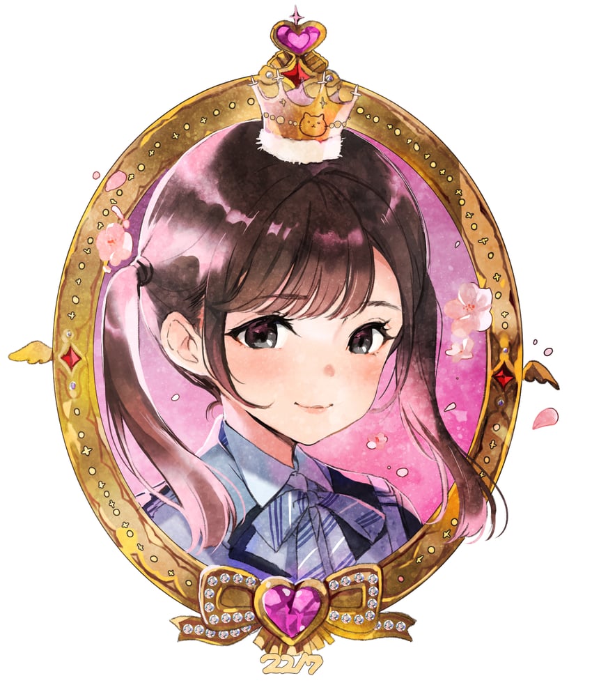 miyase reina (real life and 1 more) drawn by sakura_koharu