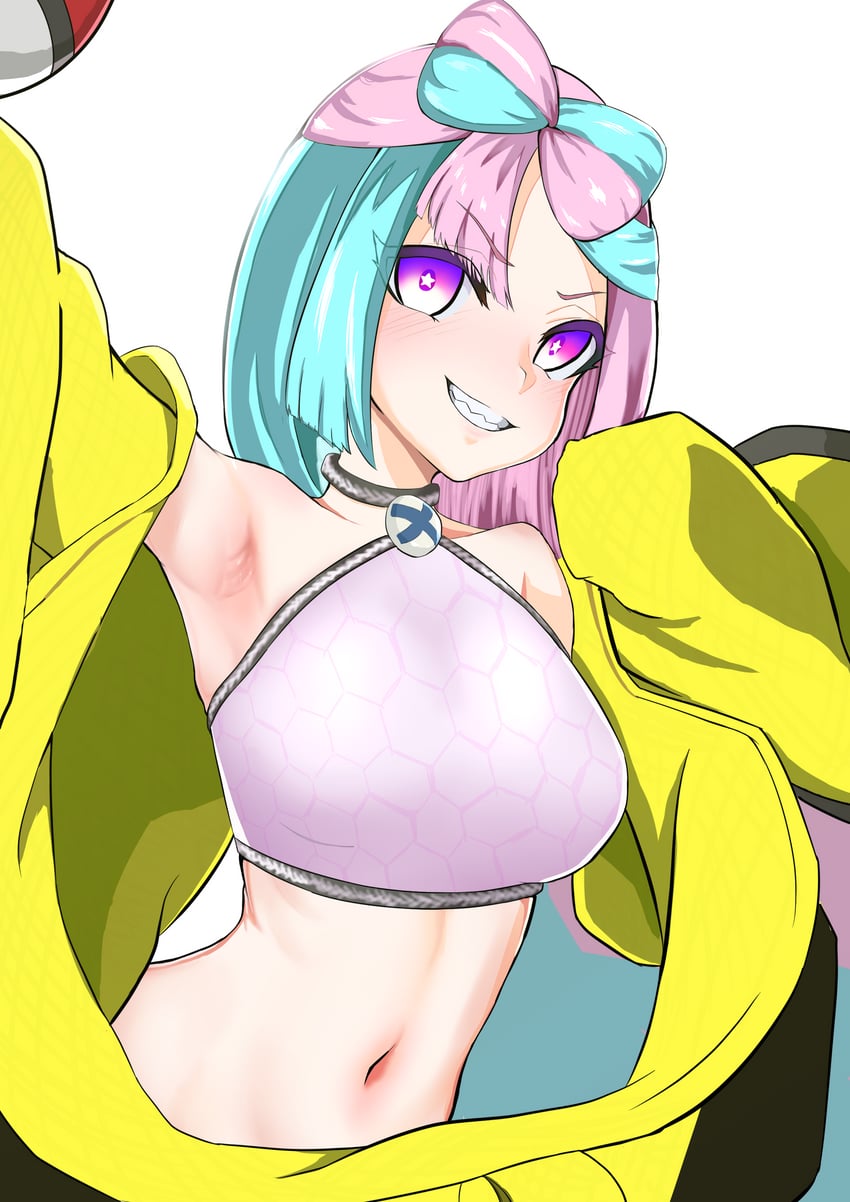 iono (pokemon and 1 more) drawn by hankotsu_(svsc8544)