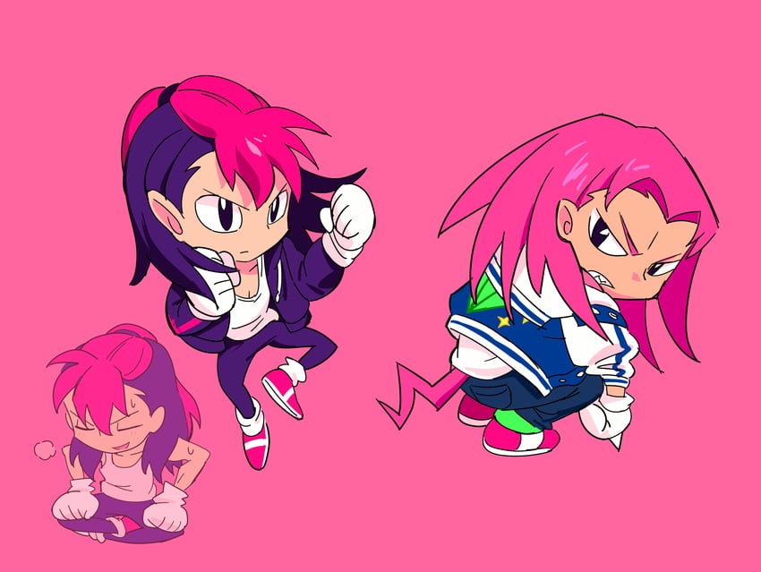 knuckles the echidna and mighty the armadillo (sonic) drawn by tokiwa757