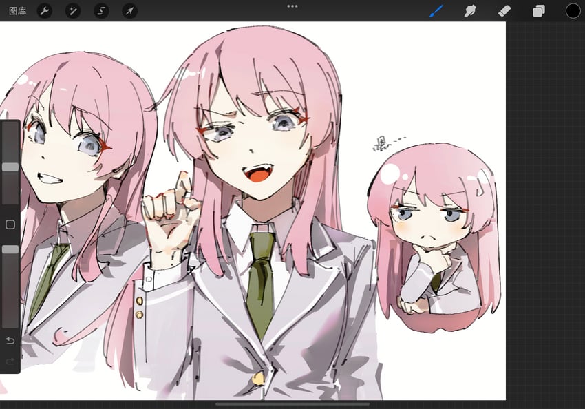 chihaya anon (bang dream! and 1 more) drawn by lkria04