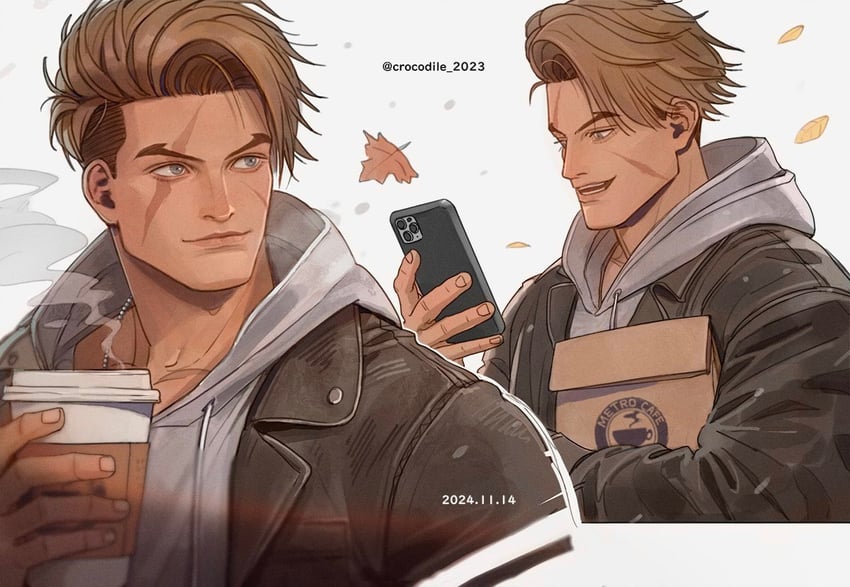 luke sullivan (street fighter and 1 more) drawn by crocodile_2023