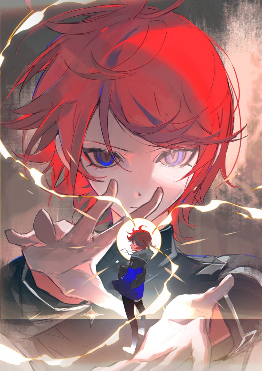 sumino takumi (the hundred line -last defense academy-) drawn by cathon613