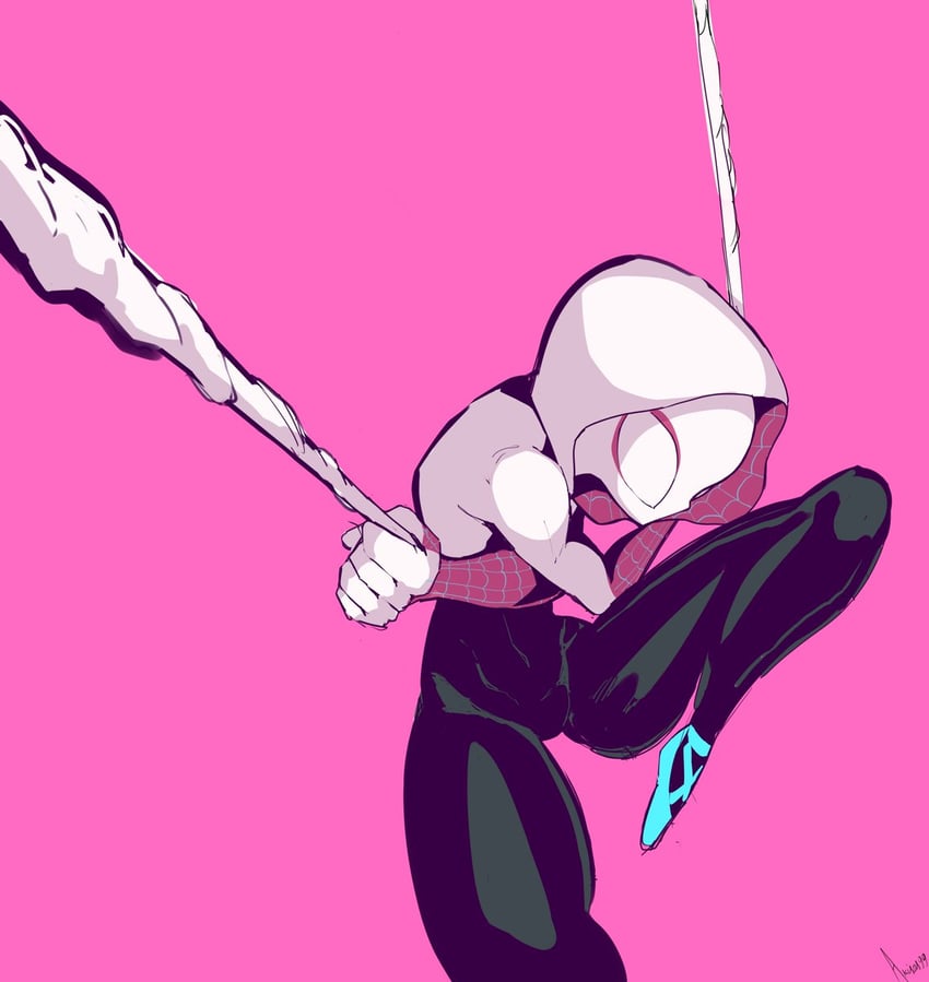 spider-gwen (marvel and 4 more) drawn by akisas99