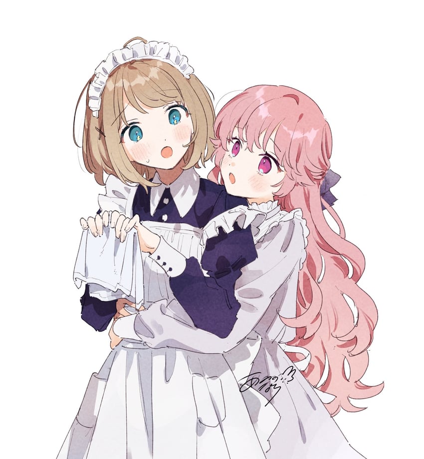 kagari mimi and totsuki shiina (kimi ga shinu made koi wo shitai) drawn by aono_nachi