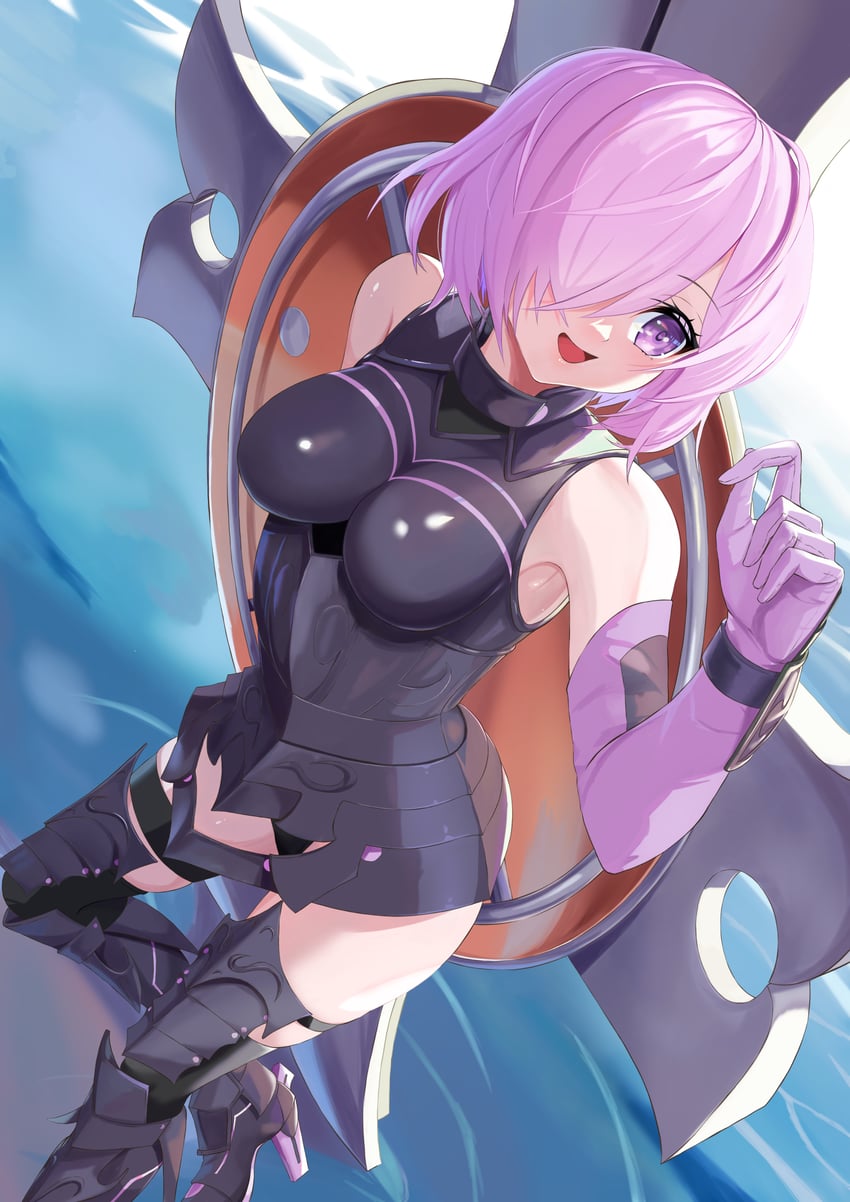 mash kyrielight (fate and 1 more) drawn by user_jmtm3733