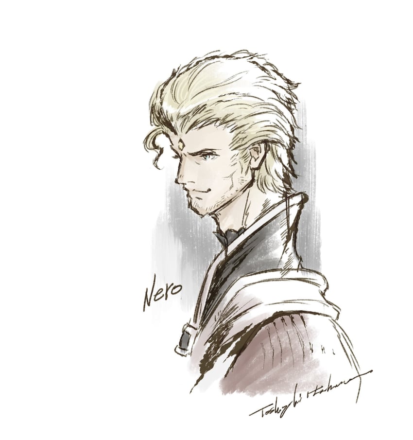 nero tol scaeva (final fantasy and 1 more) drawn by itahana_toshiyuki